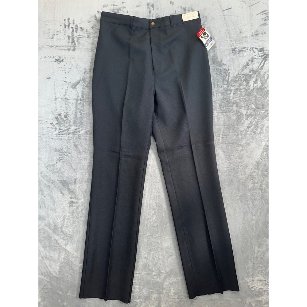 Vintage New Lady Dickson Jenkins Niver‎ Women's Boot Flare Pants Size 40 Black